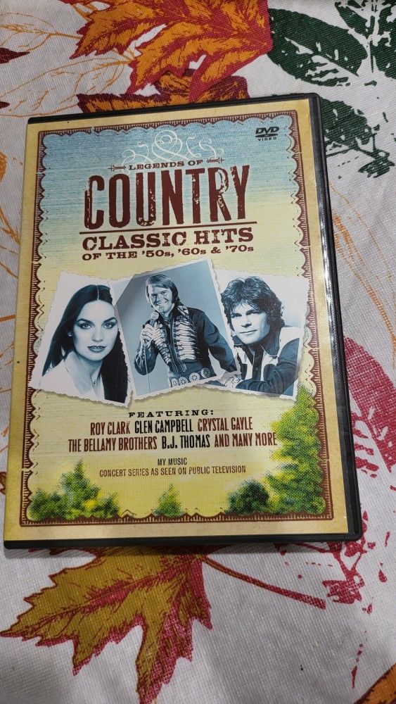 Legends of Country Classic Hits of the '50s, '60s & '70s (DVD)