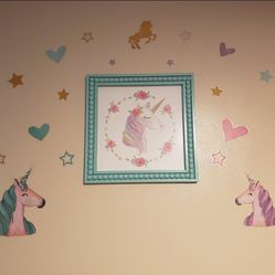 Unicorn Nursery Bedding With Matching ACCESSORIES!