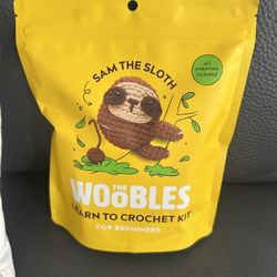 Adorable Sam The Sloth Woobles Crochet Kit