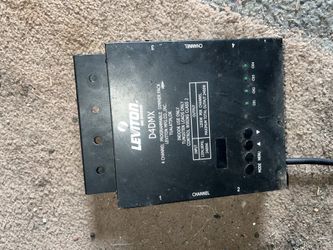Leviton D4DMX Channel Programmable Dimmer
