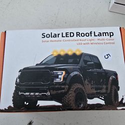 Solar Car Roof RGB Strobe Light