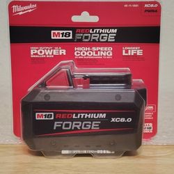 Milwaukee M18 Forge XC8.0 Battery Pack...$140... Brand New.. Pickup Only..