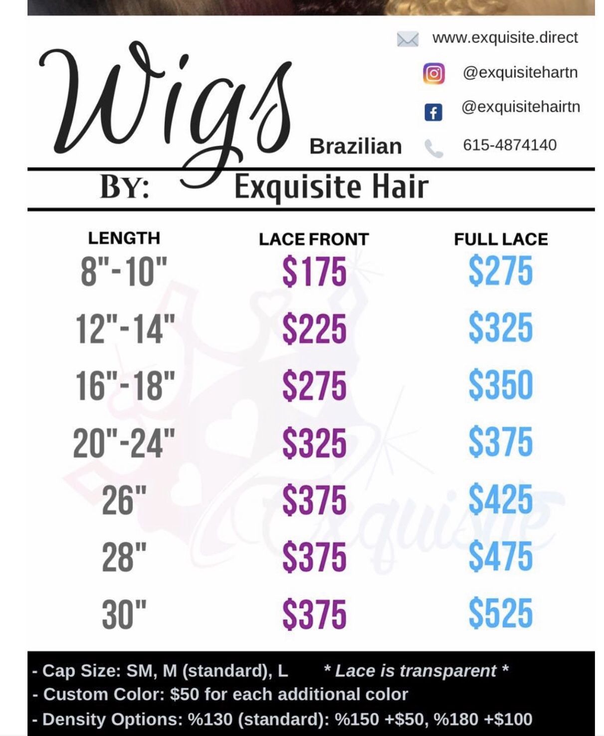 Exquisite Wigs
