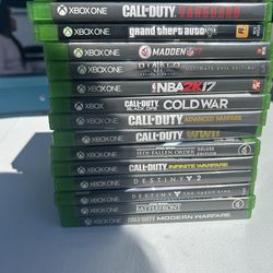 Xbox and playstation games  (read description)