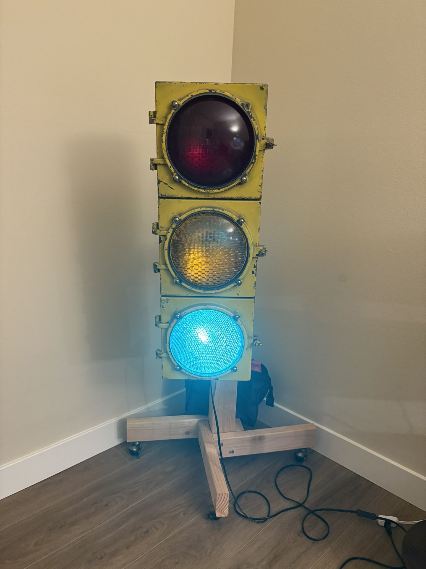 Vintage Real Traffic Signal
