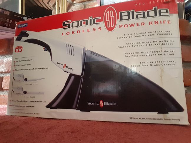 Sonic Blade cordless power knife