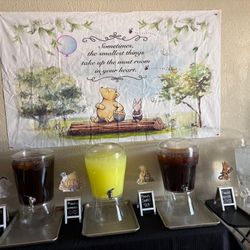 4 Total ( 3 Gallon Drink Dispensers)