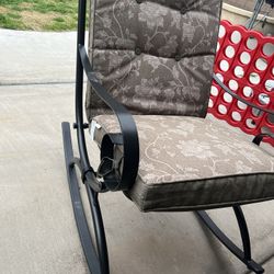 Metal Rocking Chair 