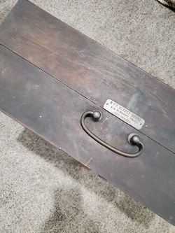 Vintage Letterpress Storage Box
