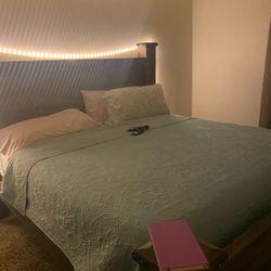 Ashley’s King Size Bed W/Chester (not pictured). 