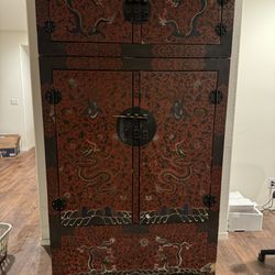 Antique Oriental Cabinet