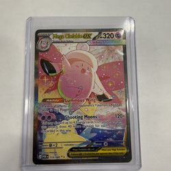 Pokémon Mega Clefable EX Ability Holo Rare Card 119/088 POR Psychic