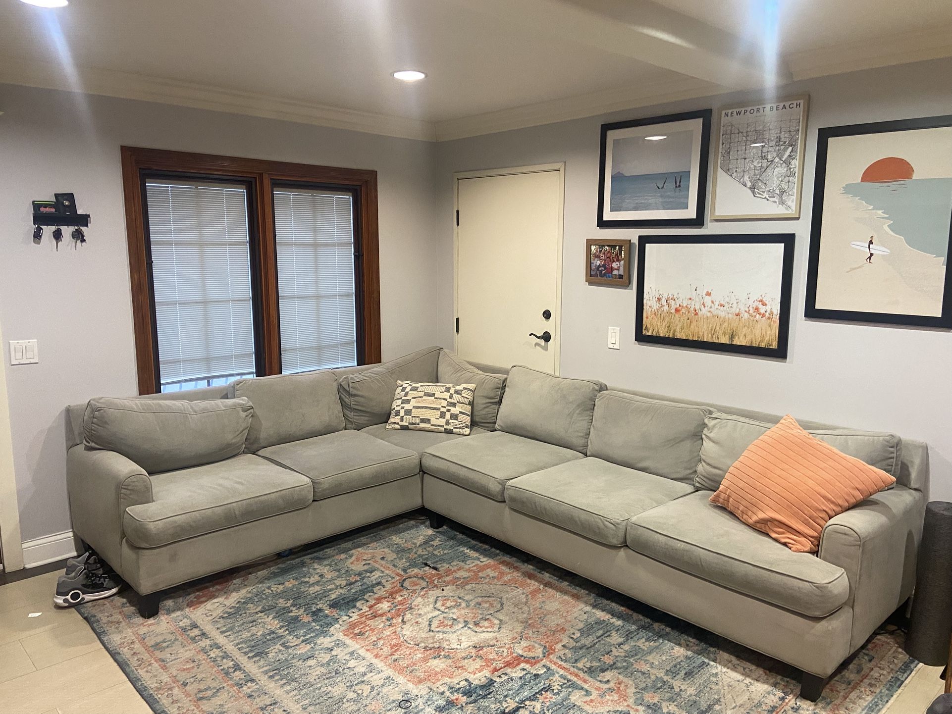 Grey Sectional Couch