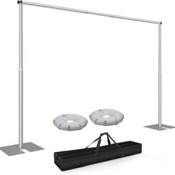Pipe and Drape Backdrop Stand Kit 10x10ft