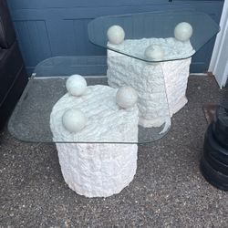 Glass End Tables