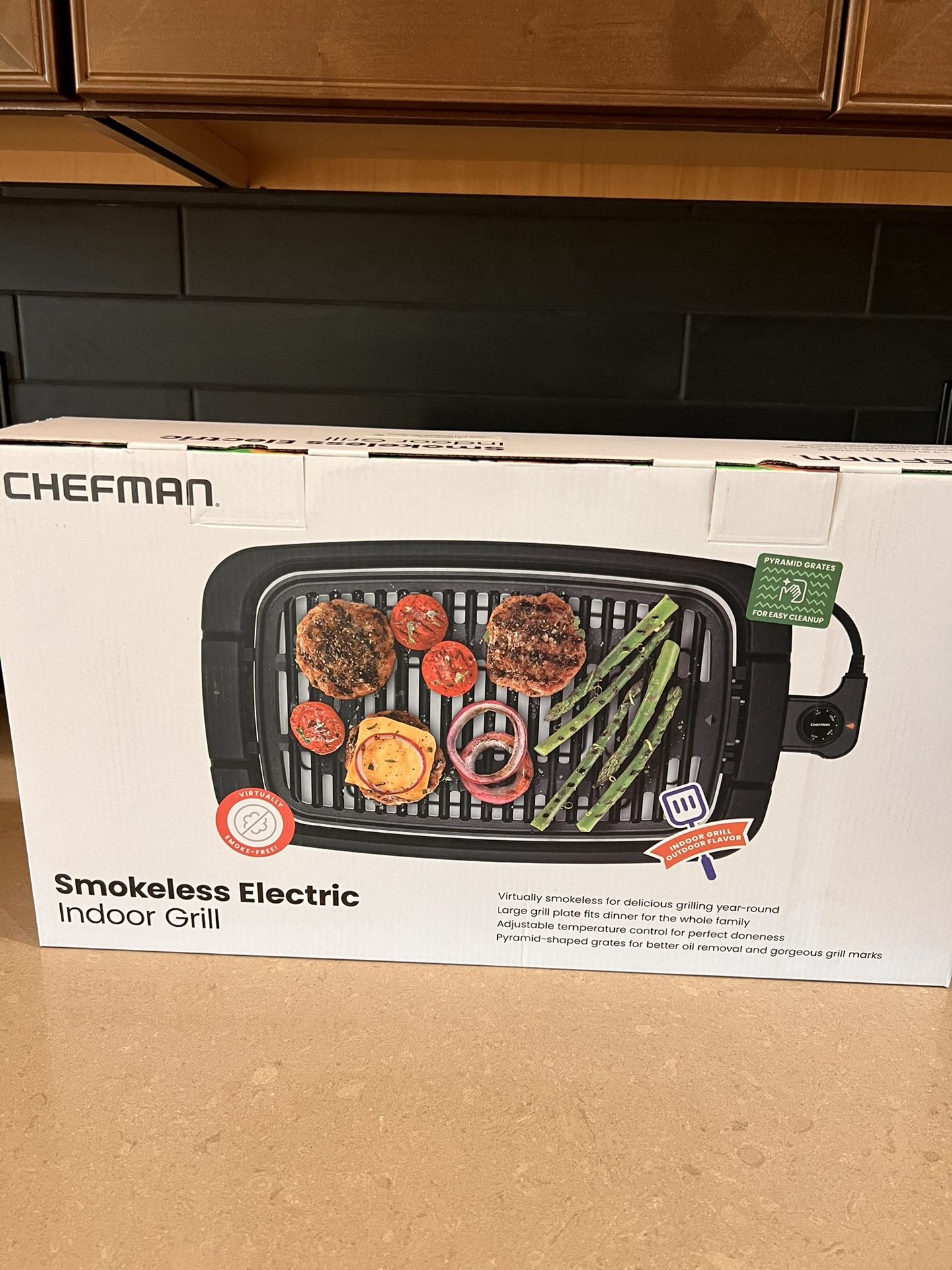 Chefman Smokeless Indoor Electric Grill