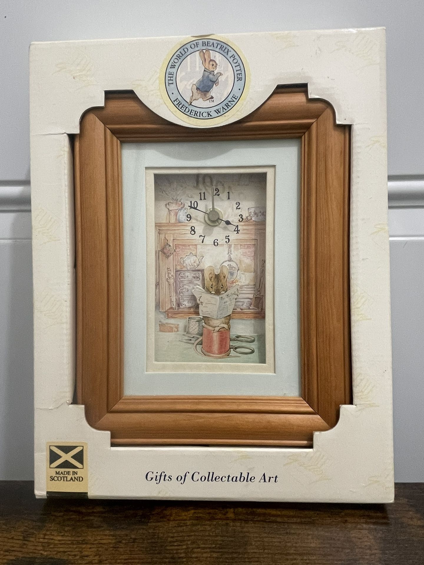 Beatrix Potter Framed Tailor of Gloucester– Made in Scotland – Boxed