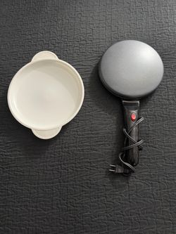 Electric Crepe Maker with Batter Bowl