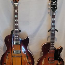 Two Electric Guitars-Beautiful And Play Great!