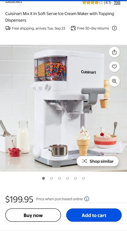 Cuisineart Ice Cream Maker