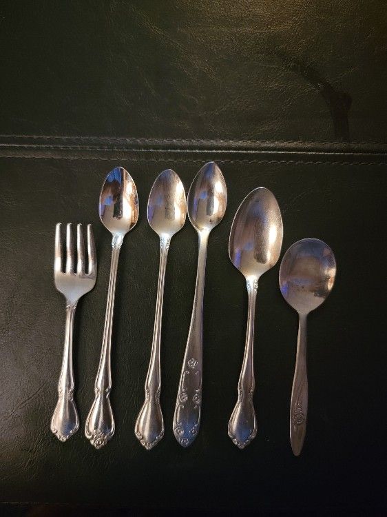 2 Set Of Antique silverware