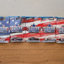 Star & Stripes  Hotwheels Silver 