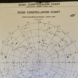 SC001 and SC002 Constellation Chart