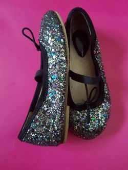 Bloch toddler flats slip on ballet flats for toddler baby girl size 25 size 8