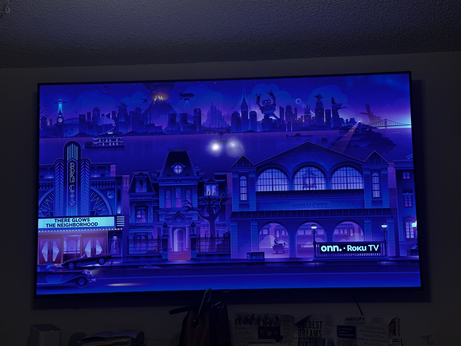 MOVING 75” TV $350 WITH MOUNT