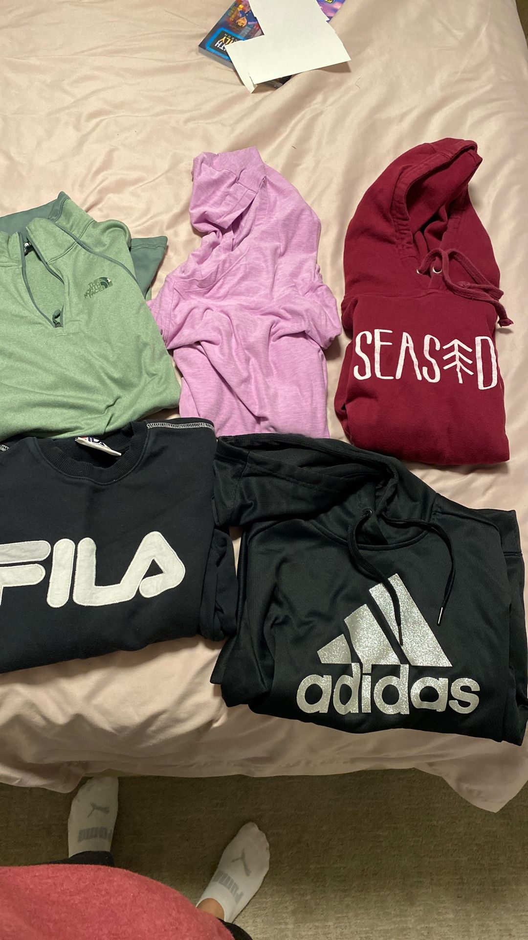 Women’s Size Small Hoodie And Sweater Bundle