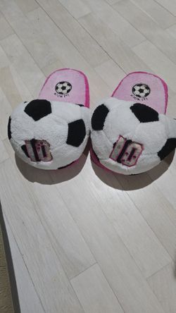 Girl's Soccer Slippers