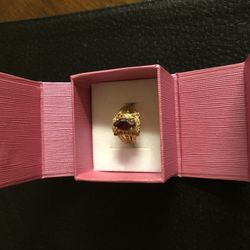24 k Ruby Ring 