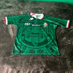 Men’s Mexico 1998 World Cup Soccer Jersey 