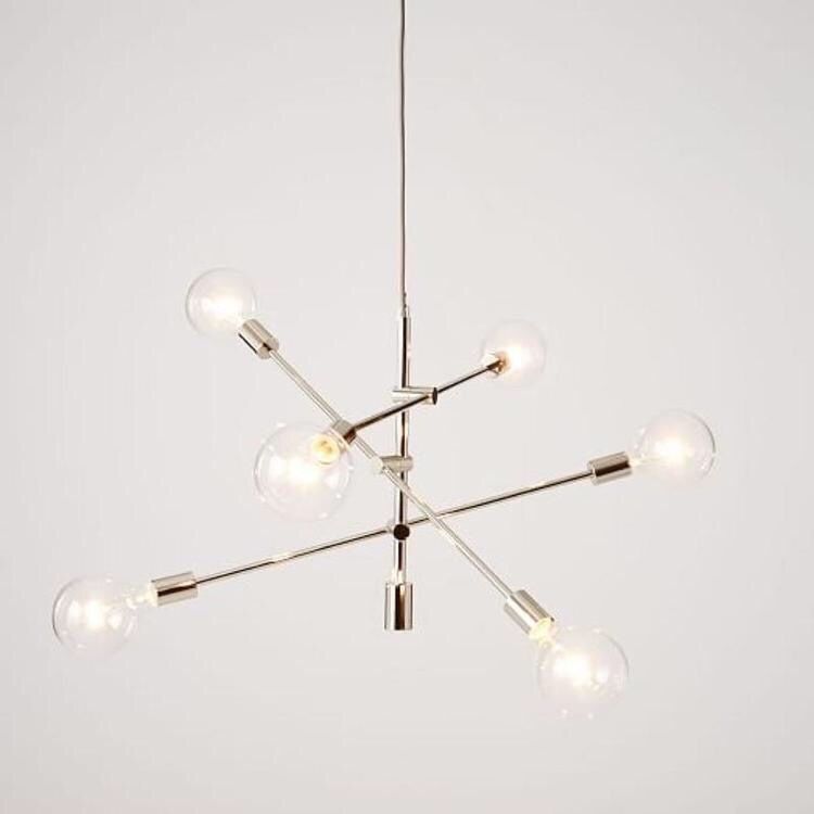 West Elm Sputnik Chandelier for Sale in Carlsbad, CA OfferUp