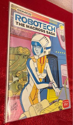 Comico Robotech: The Macross Saga #7 (1985) Cover Mike Leeke Kalnick