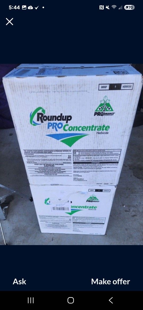 Roundup 2.5 Gallon Bottle