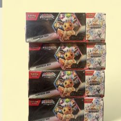Pokémon Prismatic Evolutions Surprise Boxes – Brand New Sealed