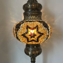 Turkish Lamp Mosaic Glass
