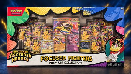 Pokémon Ascended Heroes Focused Fighters Premium Collection – Sealed