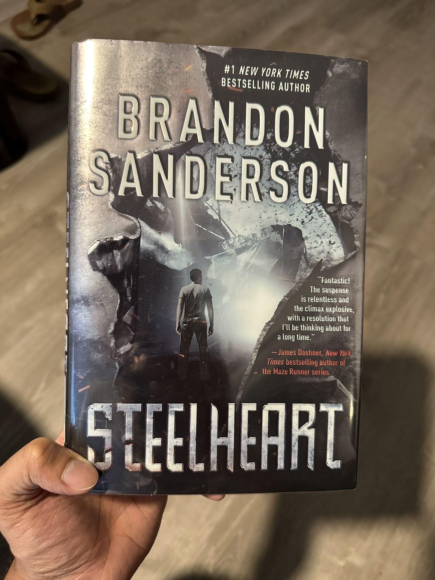 Steelheart By Brandon Sanderson Book