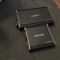 2 Kicker Amps