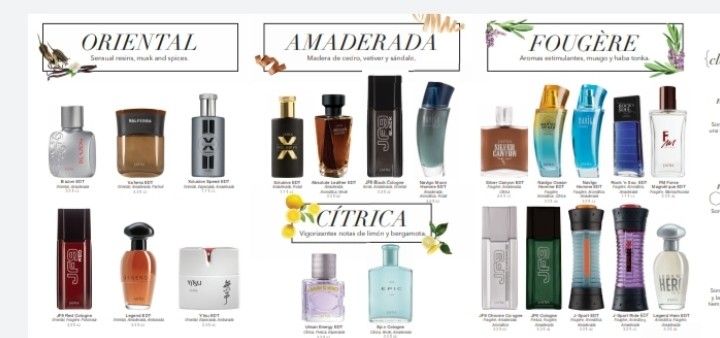 Perfumes para mujer y hombre de jafra