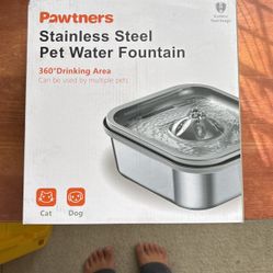 Stainless Steel Pet Water Fountain