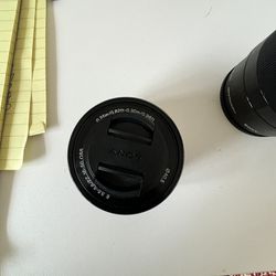 SONY 16-50mm And SONY 50-210mm