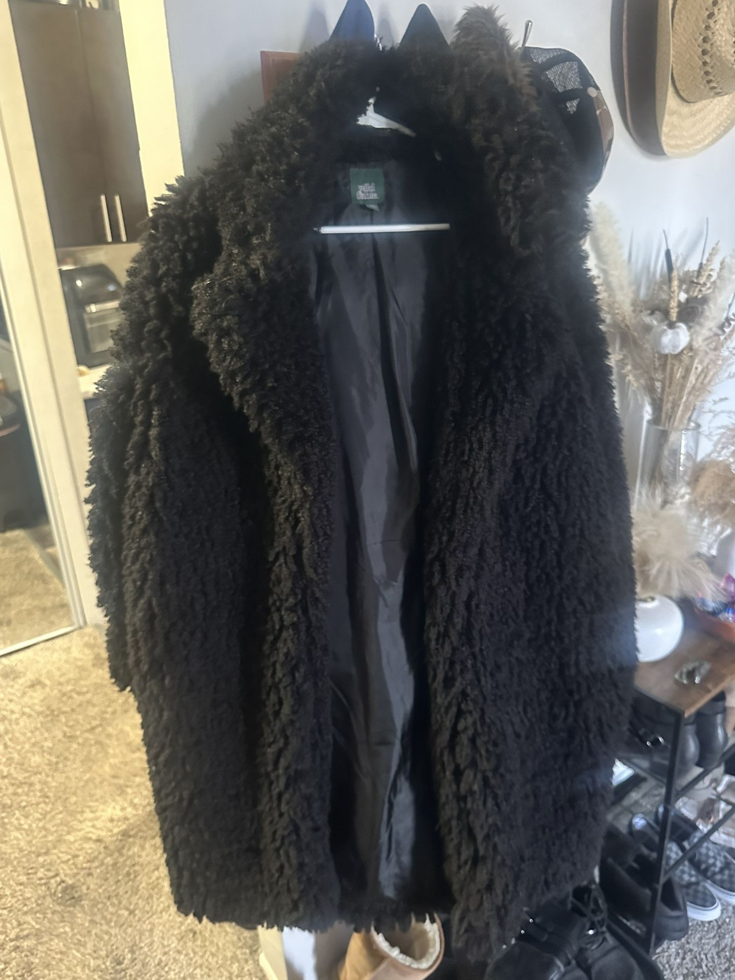 Sherpa Faux Fur Coat/Jacket