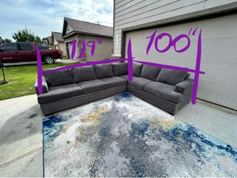 Sectional couch modular L-shaped sofa sala delivery available
