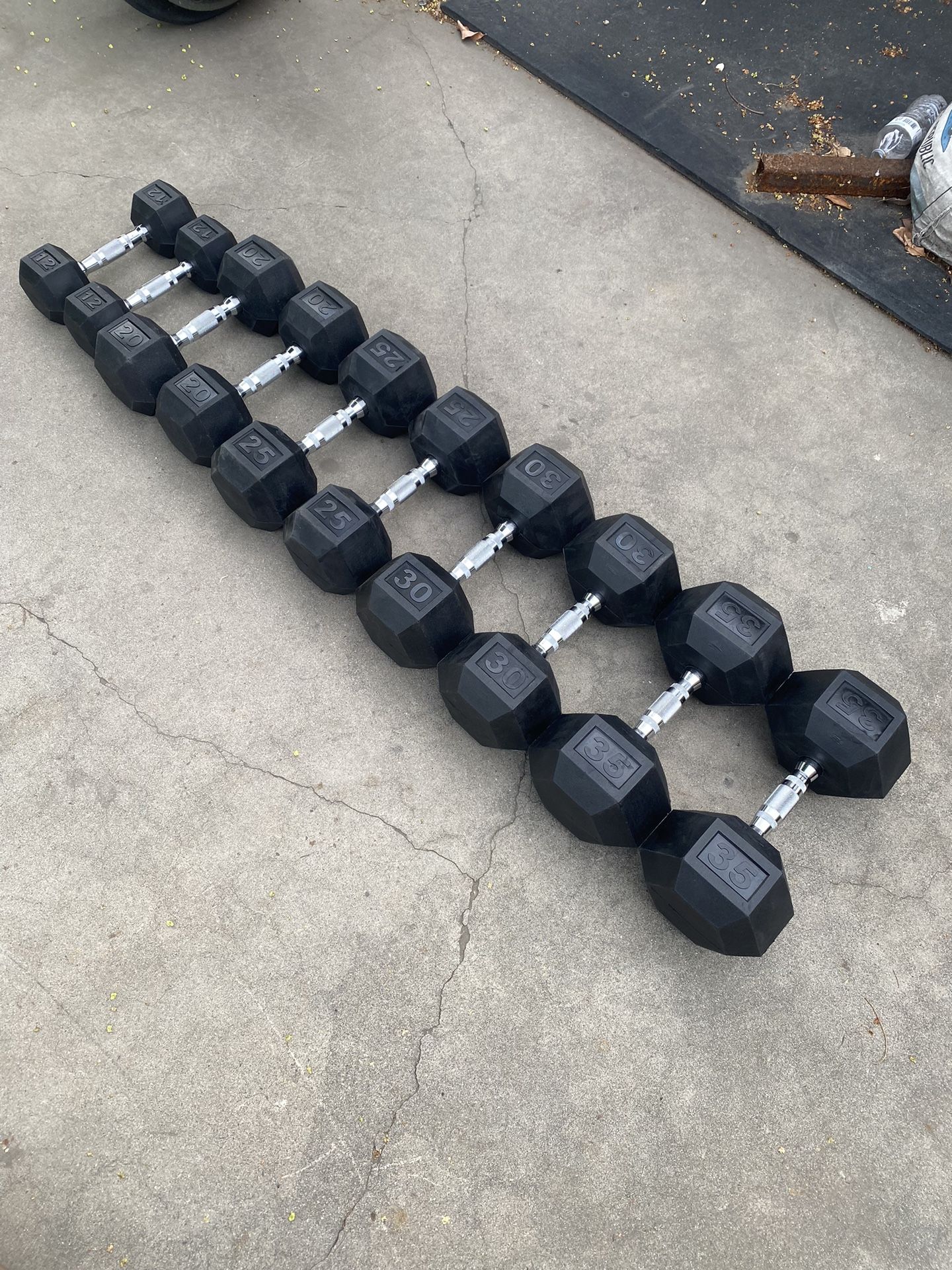 Dumbell Weights Set Weight For Sale for Sale in El Monte, CA OfferUp