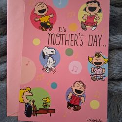 NEW Sunrise Peanuts greeting Card Mothers Day
