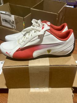Scuderia Ferrari x Puma Drift Cat 5 'White Rosso Corsa' Size 10M
