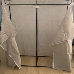 Extra Wide Clothes closet 